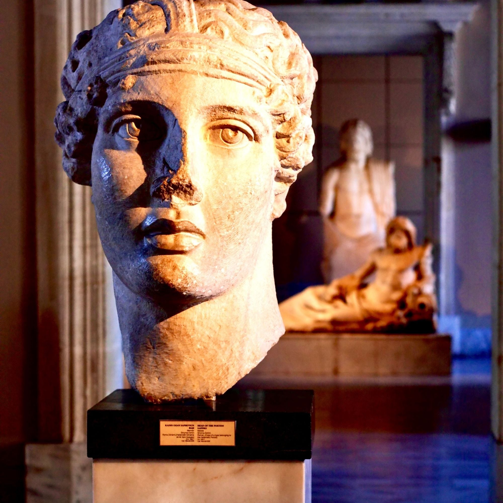 The neoclassical facade of the Istanbul Archaeological Museums